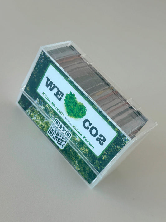 "We love CO2" Info-Karten