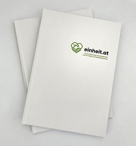 einheit Notizbuch weiß
